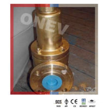 Фланцевый предохранительный предохранительный клапан из латуни для морской воды (3 дюйма - 150 фунтов)
